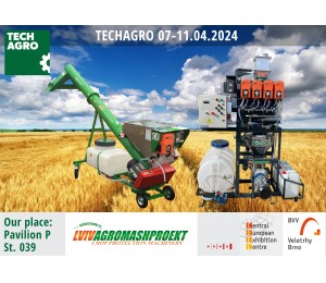 TECHAGRO 2024 7.–11. 4. 2024 Brno